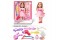 empty-body doll(14 inch,rotomolded PVC(whole body),glasses,hair dryer,headband,combs,eyeshadow palette,beautiful girl,accessories)