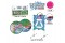 fly disk(sprinkler(water spray hit),2 in 1,outdoor series)