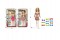 solid barbie(doll)(11.5 inch,11 joints,short skirt,hairpins(11 Pcs),fashion models,2 styles mixed)