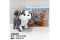 electric powered plushtoy(large,walking,sound,AA battery(2 Pcs,no battery included),husky)