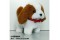 electric powered plushtoy(small size,walking,sound,AA battery(2 Pcs,no battery included),saint bernard)