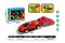 ejection car(pull back car(5 Pcs,metal),bullet shooting device,random car model,random color)