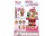 food(small size,light,sound,AG13 BUTTON CELL(3 Pcs,battery included),writing board,color clay machine,cash register,bread,cake,banana,chips,pumpkin,donuts,accessories,47 Pcs,general version,supermarket series,play house series,red)