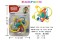 cartoon baby toys(grasping the ball,turn beads)