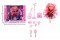 solid barbie(doll)(6 inch,microphone,guitar,speaker,combs,hair dryer,accessories)