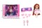 solid barbie(doll)(6 inch,turntable(DJ),bracket,hair dryer,combs,accessories)