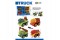 plastic assembly toys(DIY,manual,car(dinosaur,crane,excavator,transporter,timber truck,4 PCS),screwdriver,educational series)