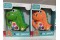 cartoon baby toys(light,music,button,dinosaur,2 colors mixed)