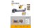 friction tractor truck(music,button cell(LR44(AG13),3 Pcs,battery included),concrete mixer(pull back),aircraft,engineering series,GCC)