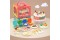 plasticine(DIY,multi-functional,plasticine(6 Pcs,1.5 ounces),cake machine,pattern mold,plate,rolling pin,knife,fork,spoon,accessories,play house series)