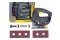 tool set(electric powered,curved saw(AA BATTERY(2 Pcs,no battery included)),screw,nut,wooden block)