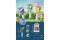 bubble liquid/bubble stick(large,2 in 1,fan(hand pressure),per box(12 Pcs),dinosaurs series,3 colors mixed)