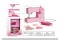 home appliance(sewing machine(electric powered,light,AA BATTERY(2 Pcs,no battery included)),cloth)