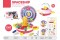 plasticine，2 in 1,UFO,mold,rolling,knife,accessories,24 Pcs,red
