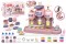 plasticine，ice cream machine(multi-functional),mold,cup,plate,accessories,pink